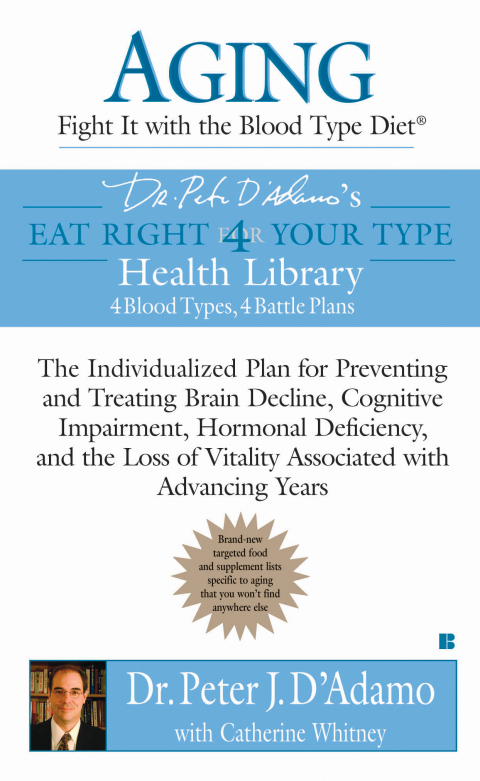 Cover image for book Aging: Fight it with the Blood Type Diet