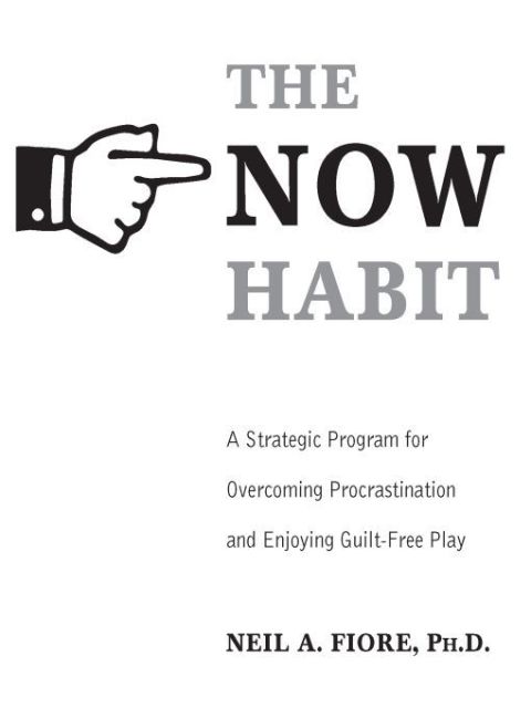 Cover image for book The Now Habit