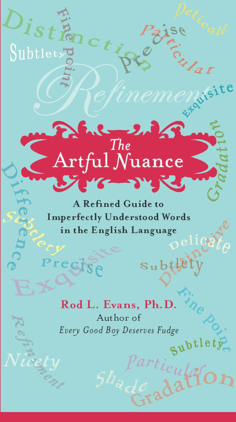 Cover image for book The Artful Nuance