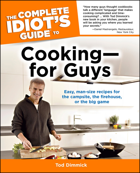 Cover image for book The Complete Idiot's Guide to Cookingâ€”for Guys