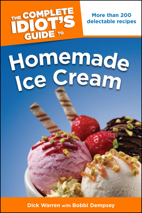 Cover image for book The Complete Idiot's Guide to Homemade Ice Cream