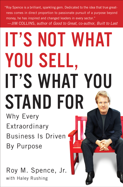 Cover image for book It's Not What You Sell, It's What You Stand For