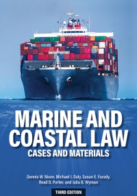 Titelbild: Marine and Coastal Law 3rd edition 9781440877391