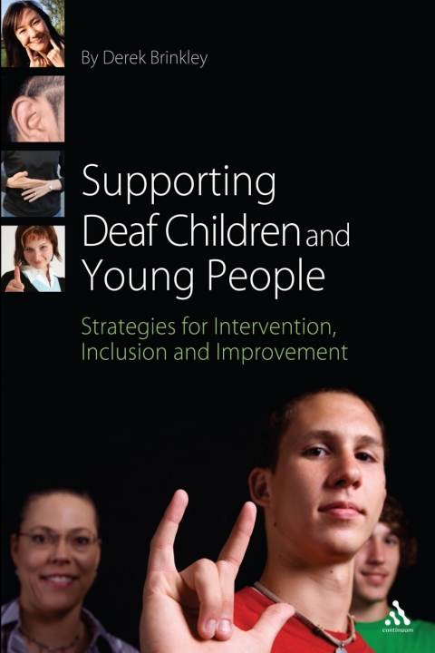 Cover image for book Supporting Deaf Children and Young People