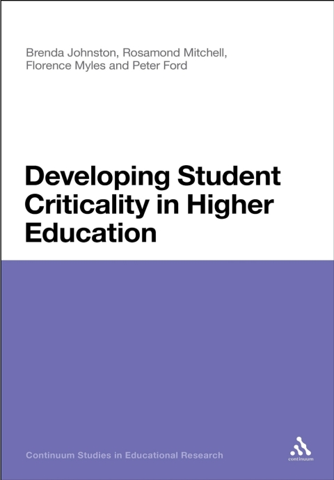 Developing Student Criticality in Higher Education 