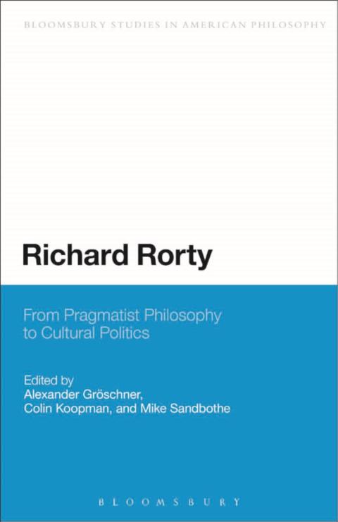 Cover image for book Richard Rorty