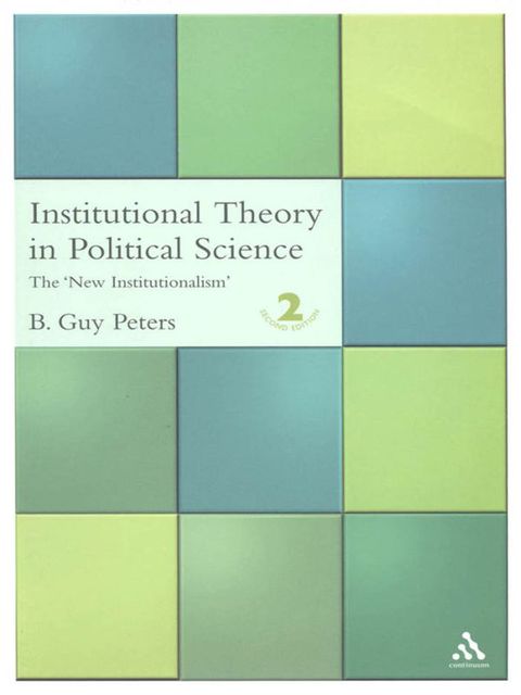 Cover image for book Institutional Theory in Political Science