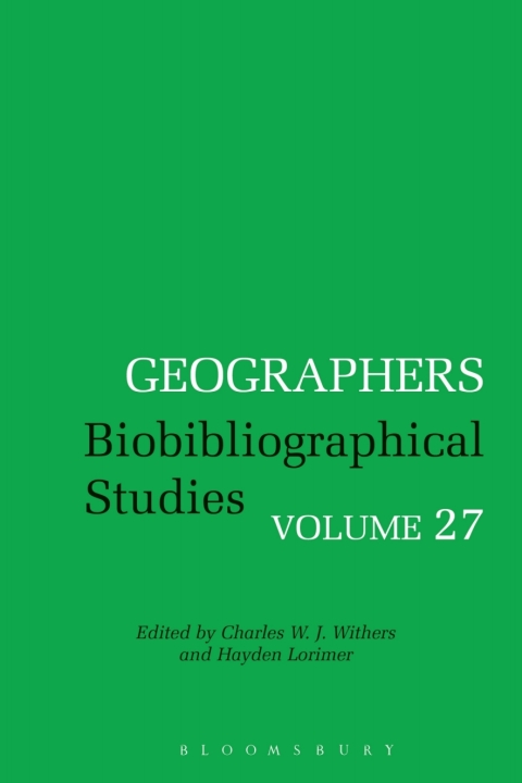 Cover image for book Geographers