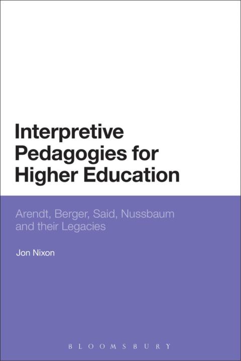 Cover image for book Interpretive Pedagogies for Higher Education