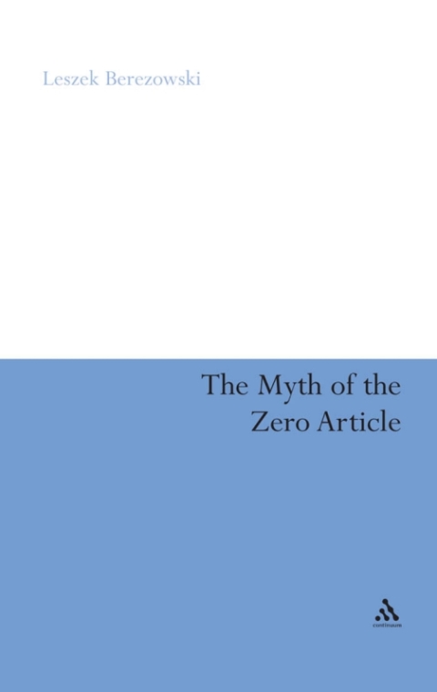Cover image for book The Myth of the Zero Article