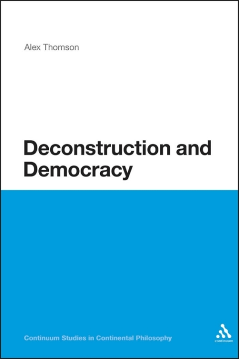 Cover image for book Deconstruction and Democracy