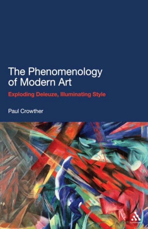 Cover image for book The Phenomenology of Modern Art