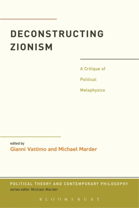 Cover image for book Deconstructing Zionism