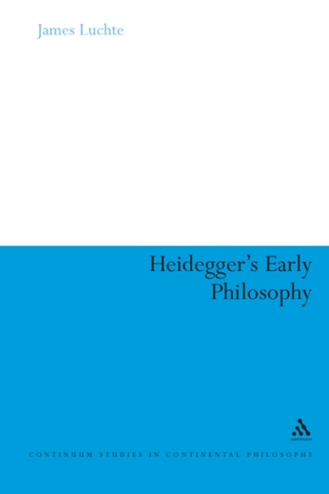 Cover image for book Heidegger's Early Philosophy