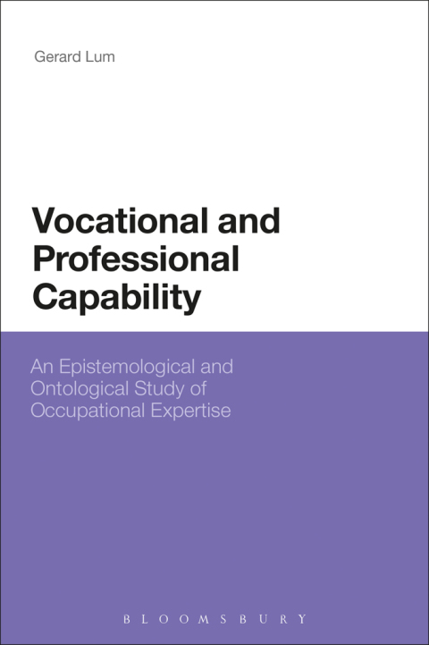 Cover image for book Vocational and Professional Capability