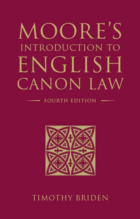 Cover image for book Moore's Introduction to English Canon Law