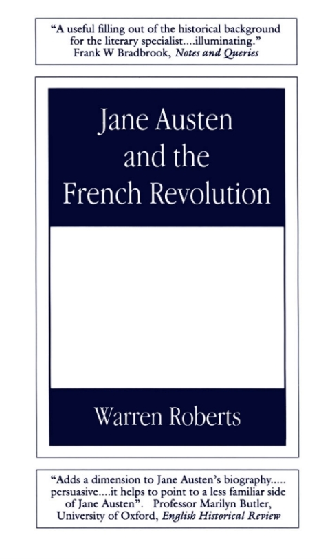 Cover image for book Jane Austen and the French Revolution