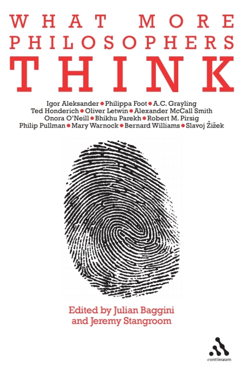 Cover image for book What More Philosophers Think