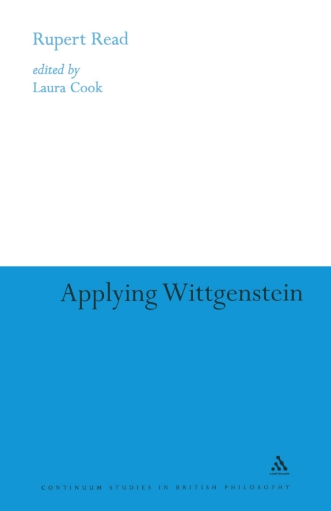 Cover image for book Applying Wittgenstein