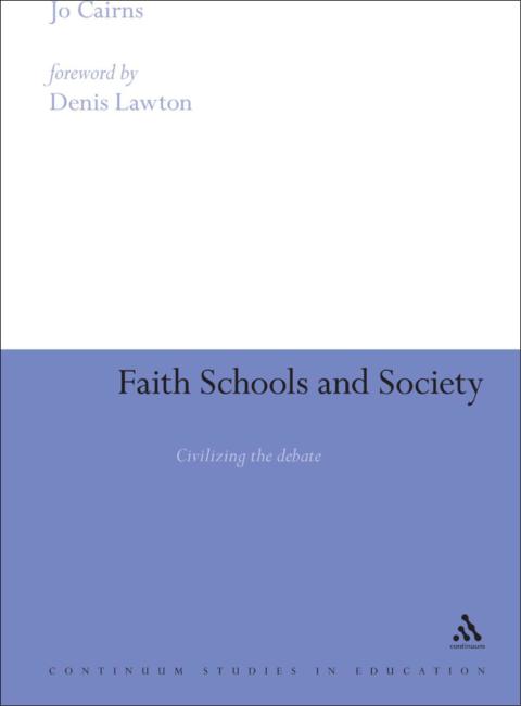 Cover image for book Faith Schools and Society