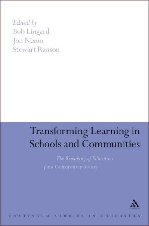 Cover image for book Transforming Learning in Schools and Communities