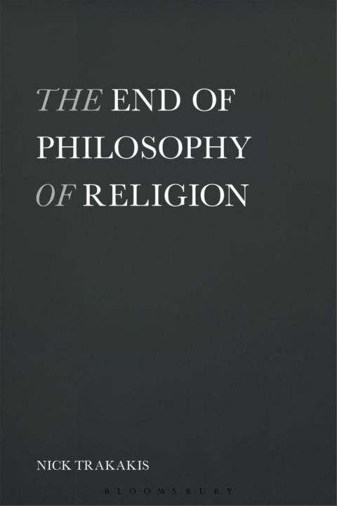 Cover image for book The End of Philosophy of Religion