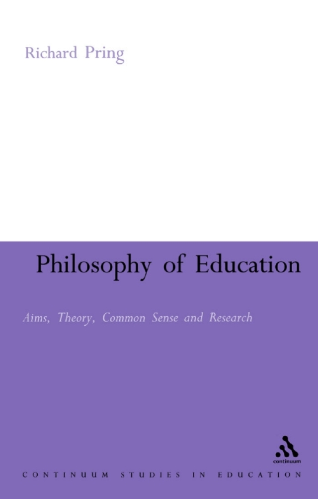 The Philosophy of Education