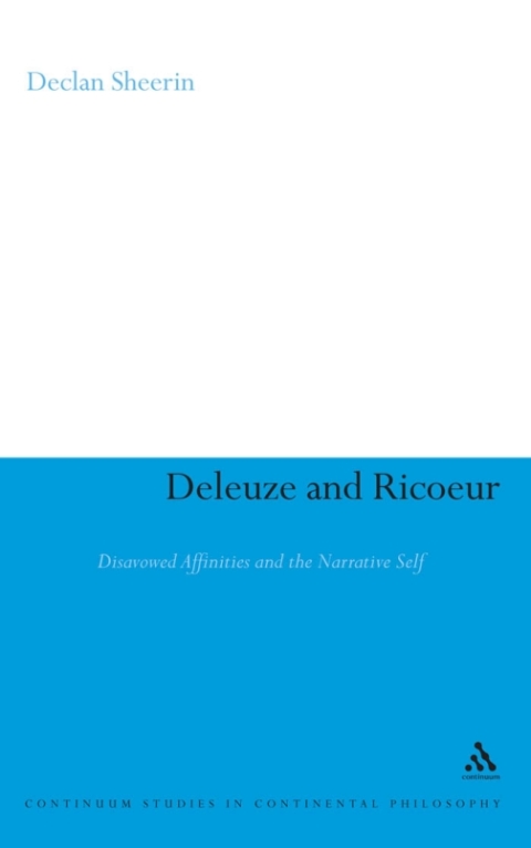 Cover image for book Deleuze and Ricoeur