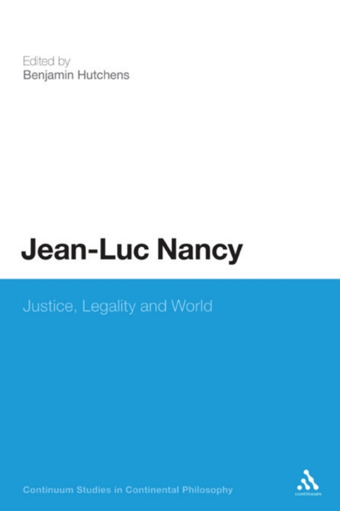 Cover image for book Jean-Luc Nancy