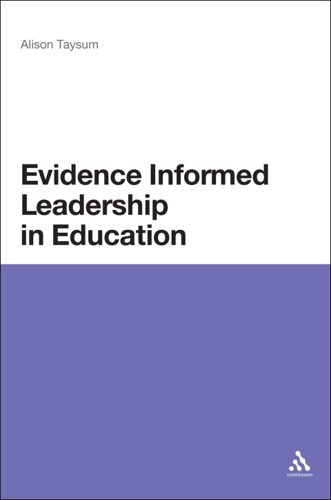 Cover image for book Evidence Informed Leadership in Education