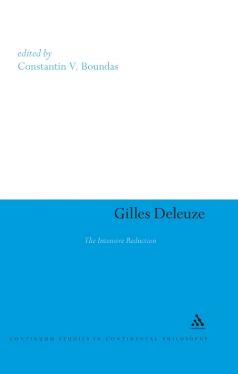Cover image for book Gilles Deleuze