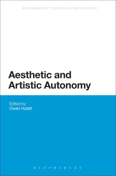 Cover image for book Aesthetic and Artistic Autonomy