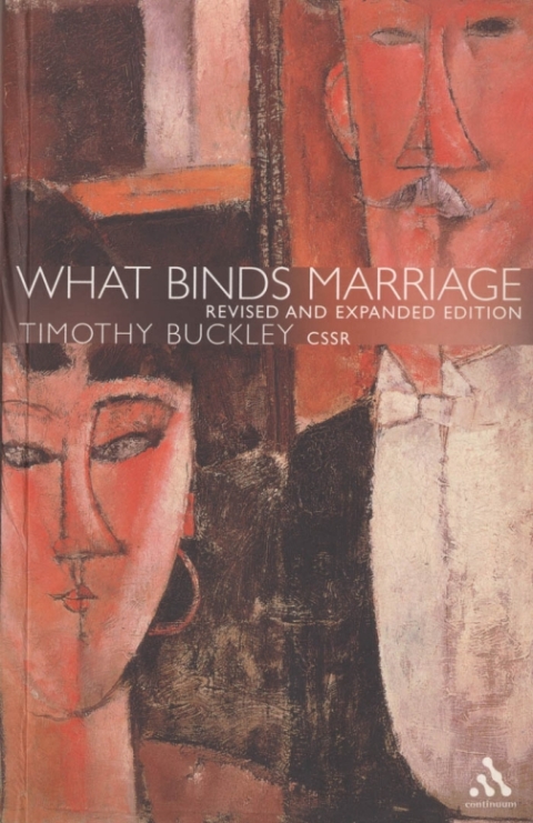 Cover image for book What Binds Marriage