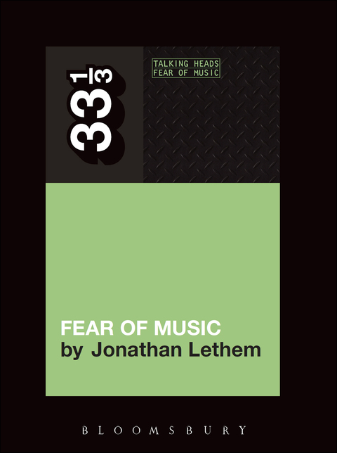 Cover image for book Talking Heads' Fear of Music