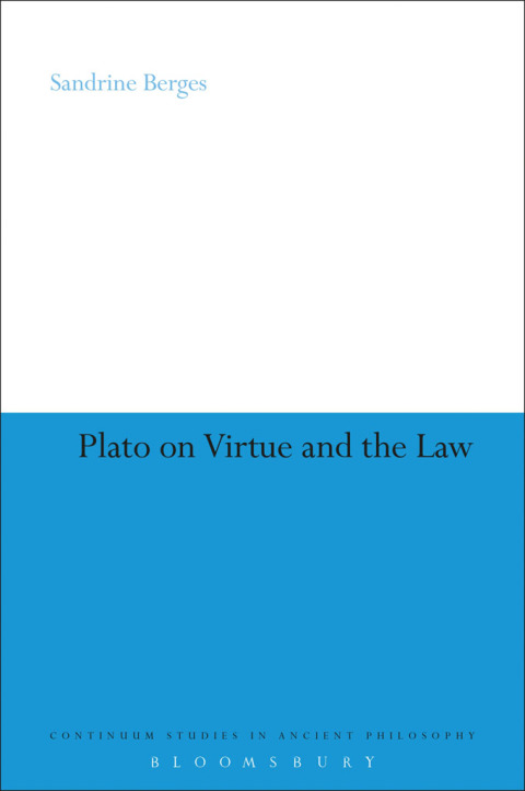 Cover image for book Plato on Virtue and the Law