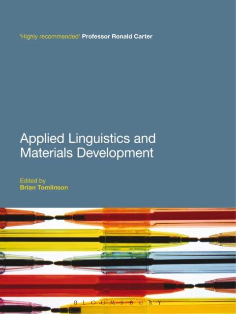 Cover image for book Applied Linguistics and Materials Development
