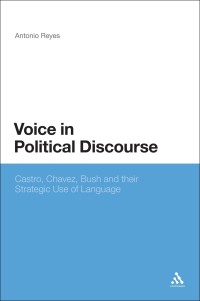 Cover image: Voice in Political Discourse 1st edition 9780567003584