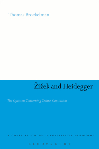 Cover image: Zizek and Heidegger 1st edition 9781441199294