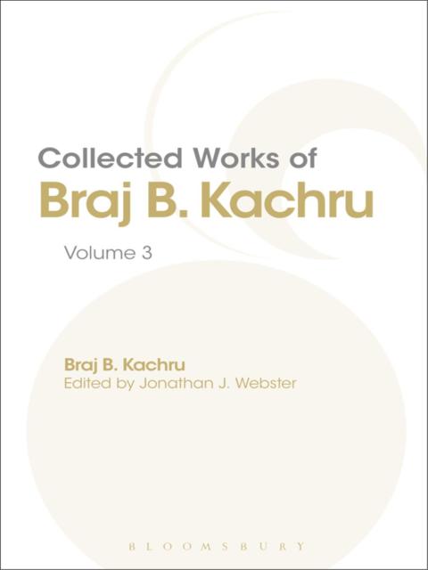 Cover image for book Collected Works of Braj B. Kachru