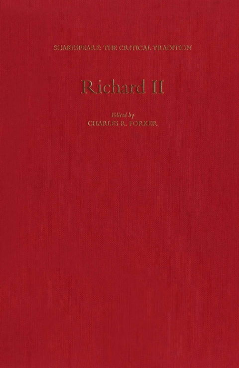 Cover image for book Richard II