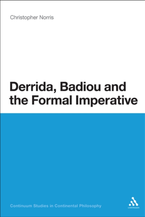 Cover image for book Derrida, Badiou and the Formal Imperative