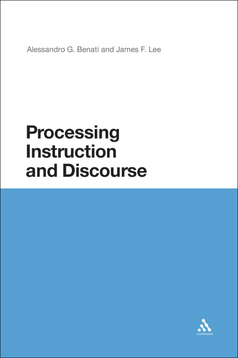 Cover image for book Processing Instruction and Discourse