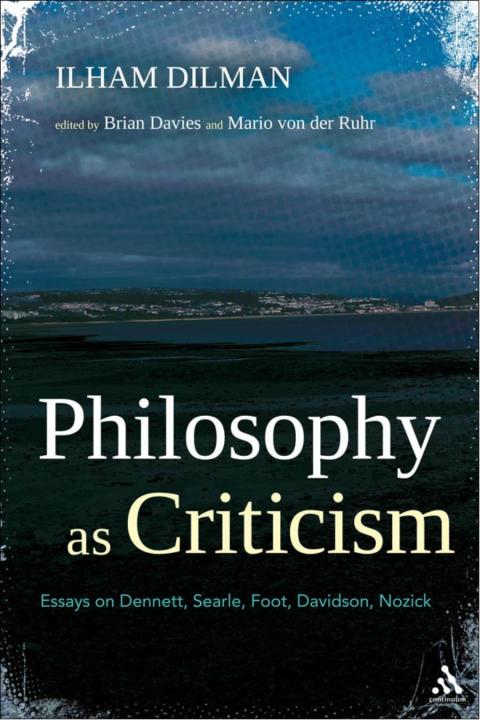 Cover image for book Philosophy as Criticism