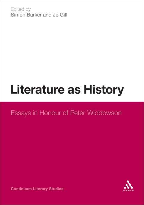 Cover image for book Literature as History