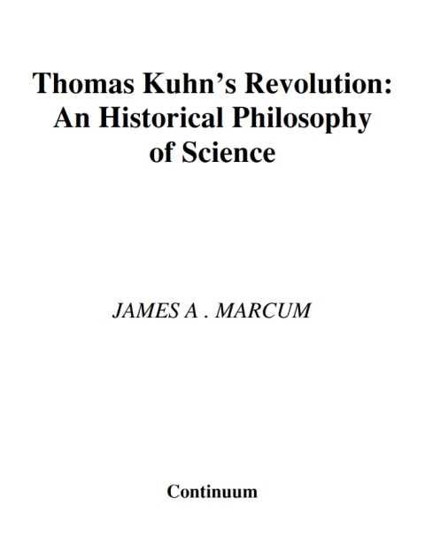 Cover image for book Thomas Kuhn's Revolution