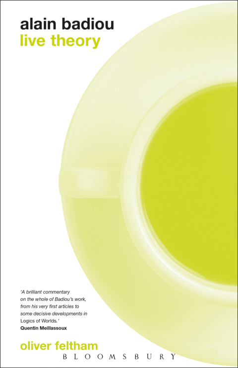Cover image for book Alain Badiou: Live Theory