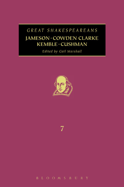 Cover image for book Jameson, Cowden Clarke, Kemble, Cushman