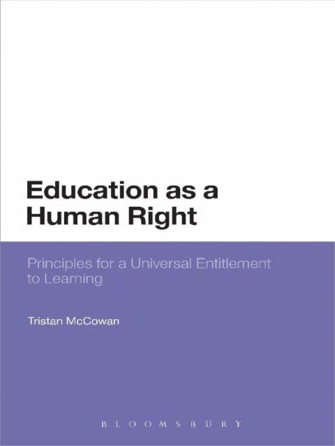 Cover image for book Education as a Human Right