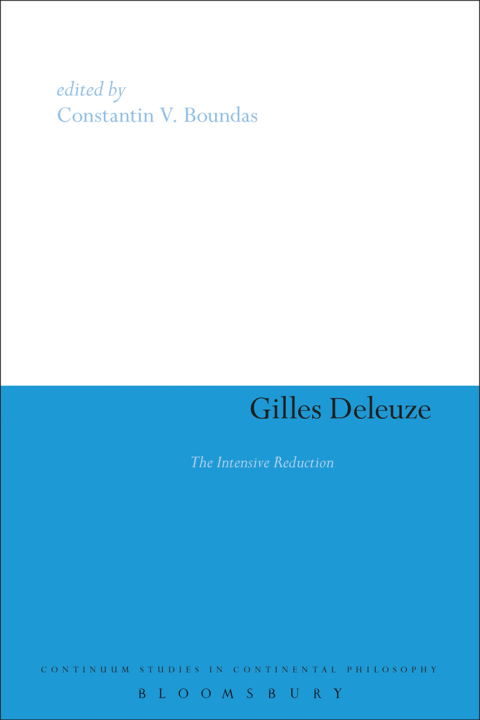 Cover image for book Gilles Deleuze