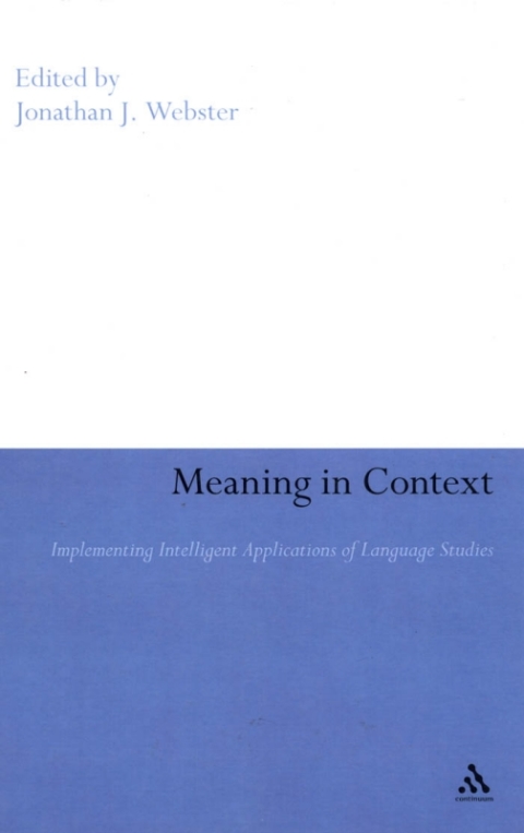 Cover image for book Meaning in Context